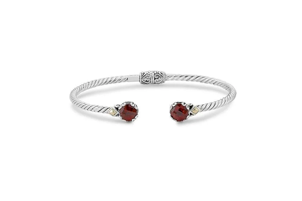 Glow Bangle- Garnet