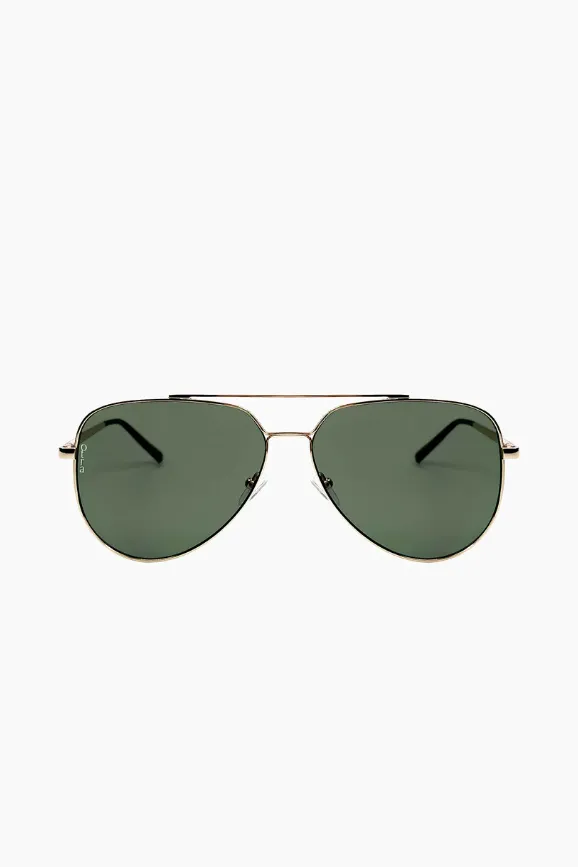 Gold Billie Small sunglasses