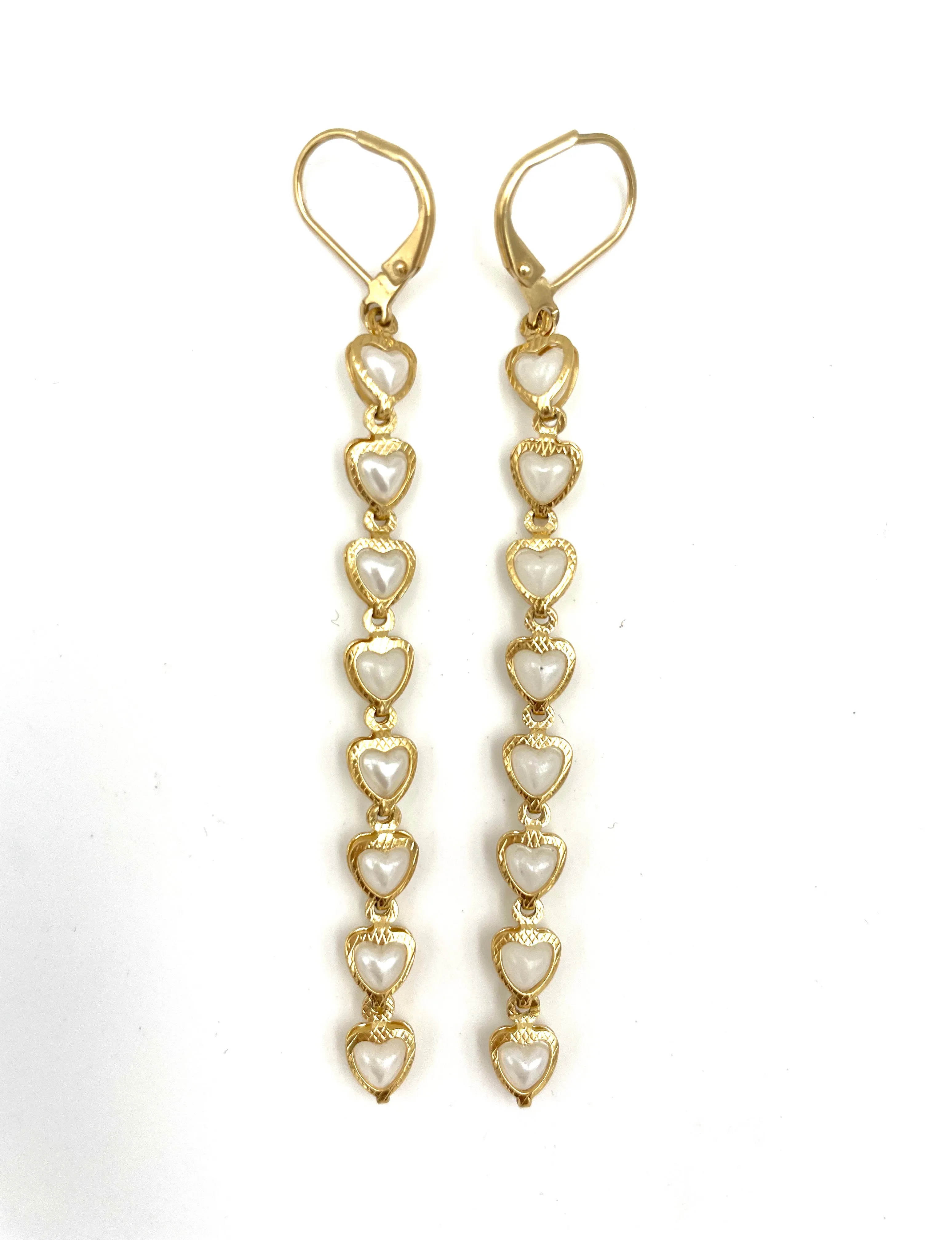 Heart Drop Earrings