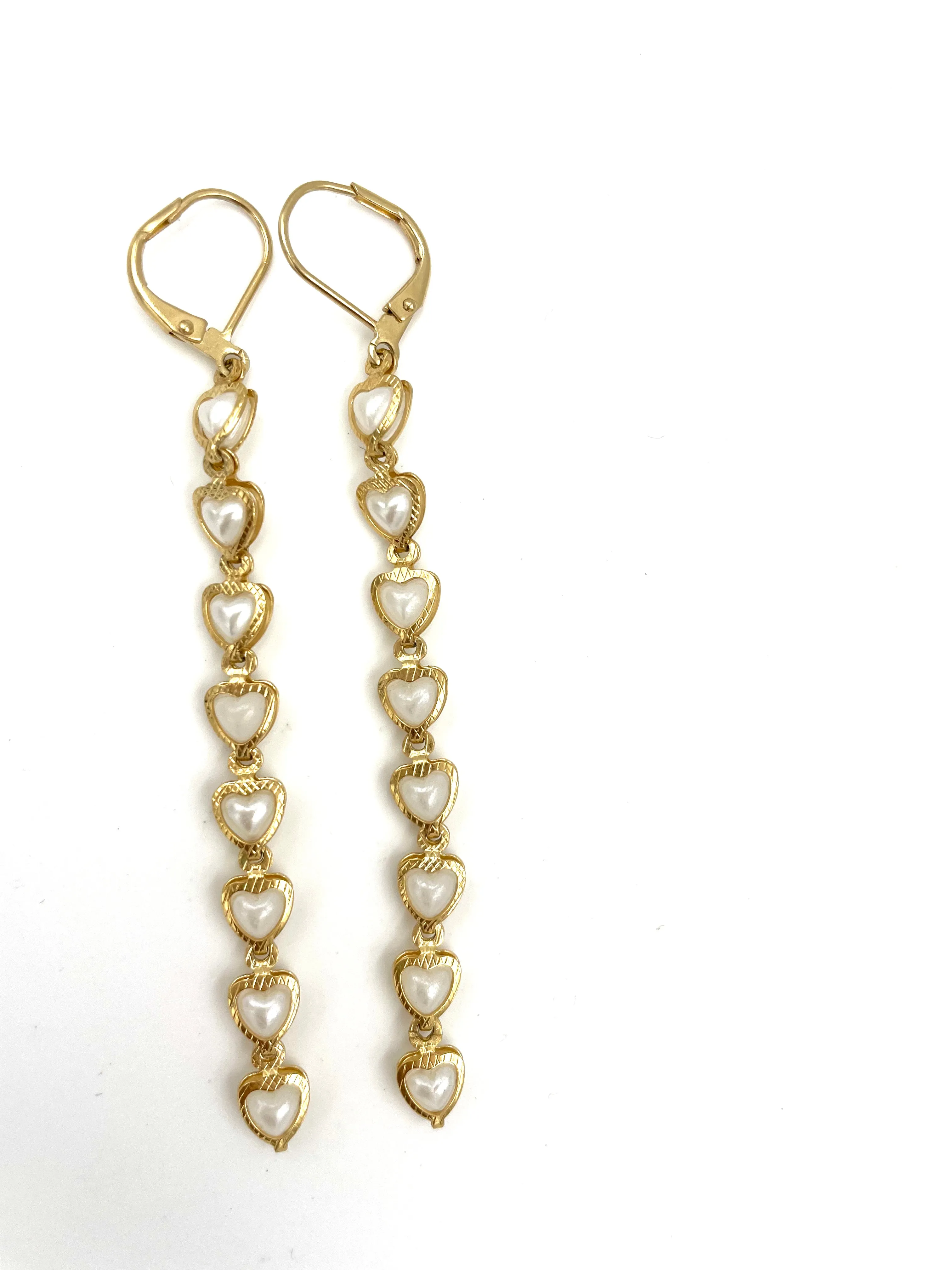 Heart Drop Earrings