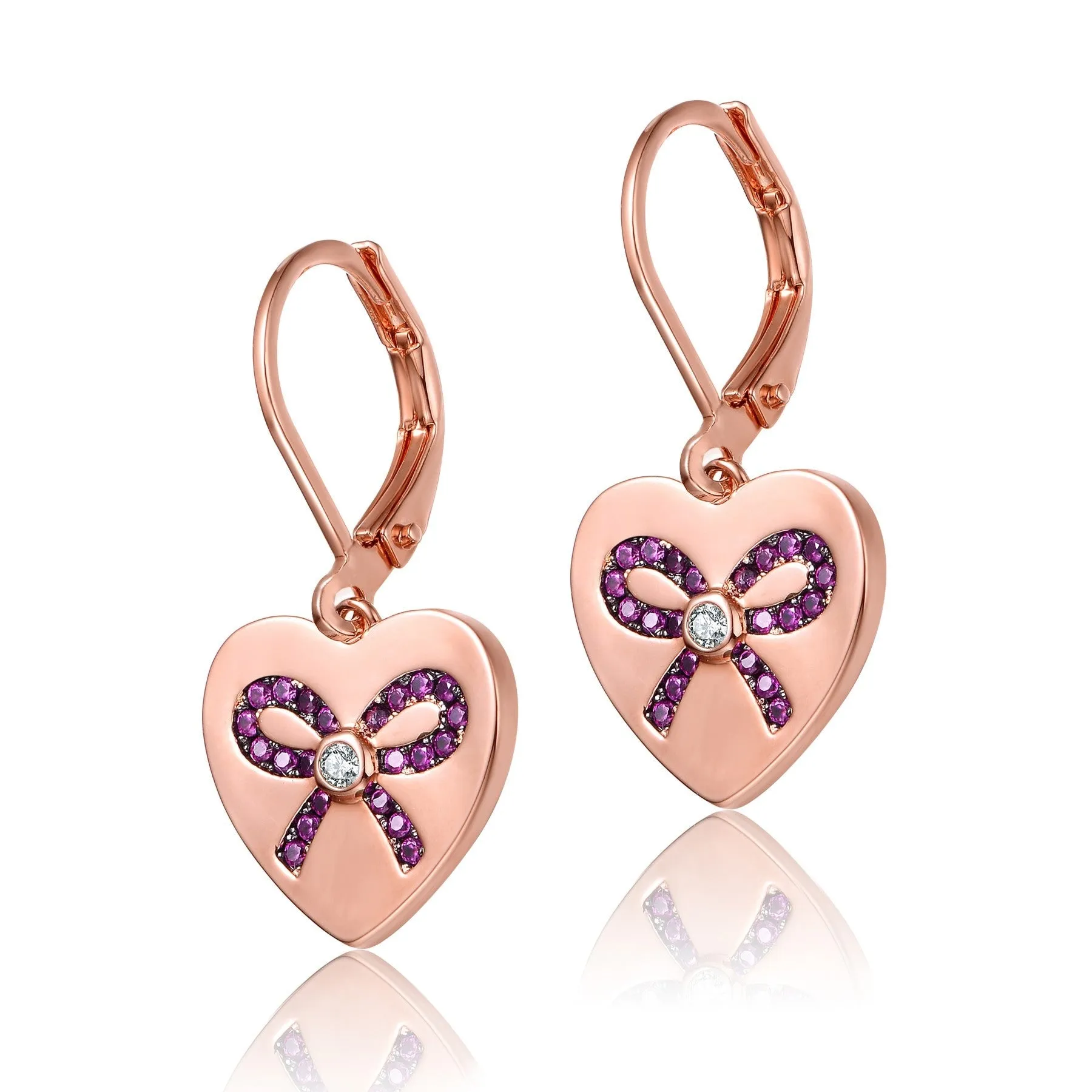 Heart Drop Earrings