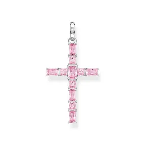 Heritage Pink Cross Pendant