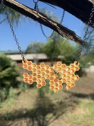 Honeycomb Necklace