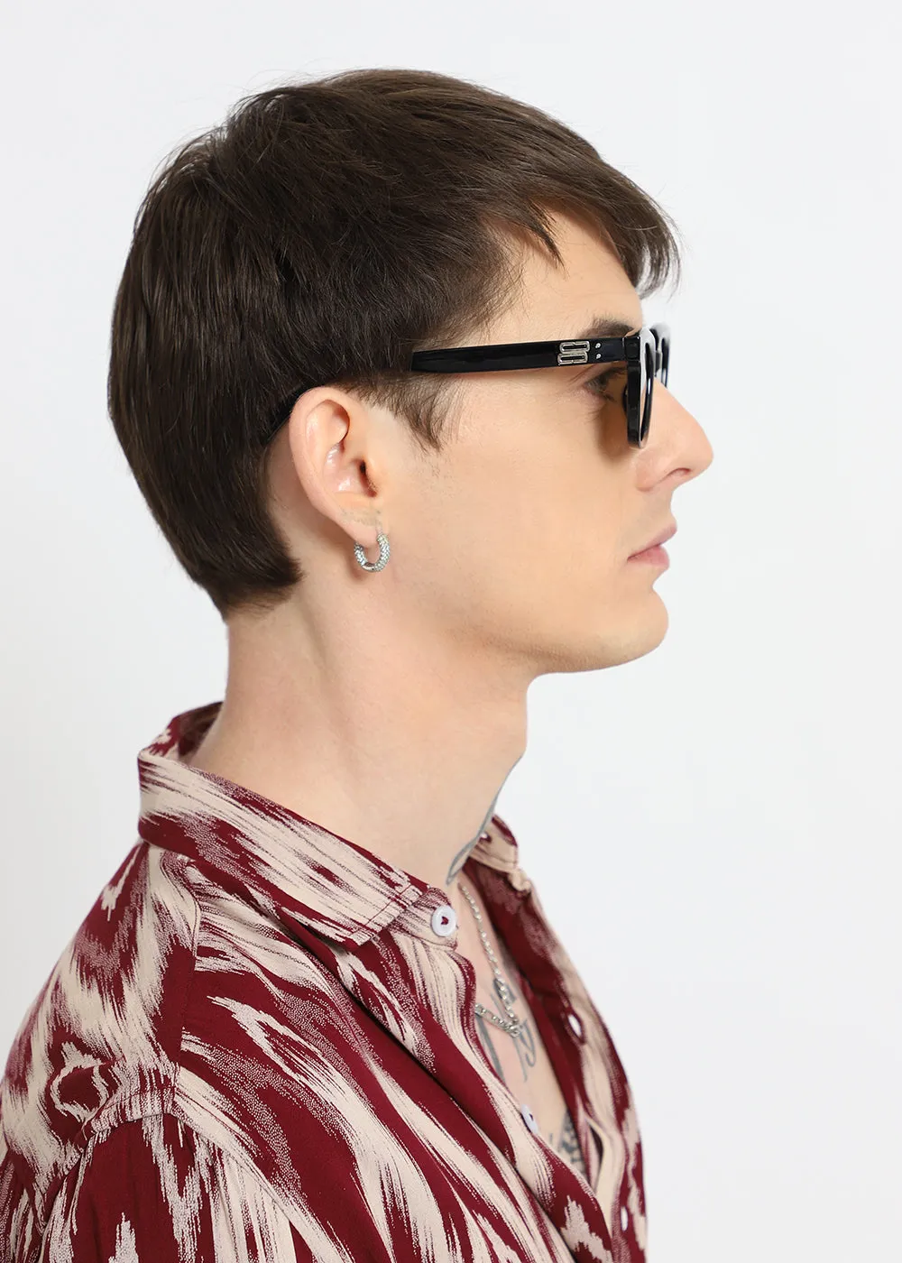 HzelHue Unisex Square Sunglasses