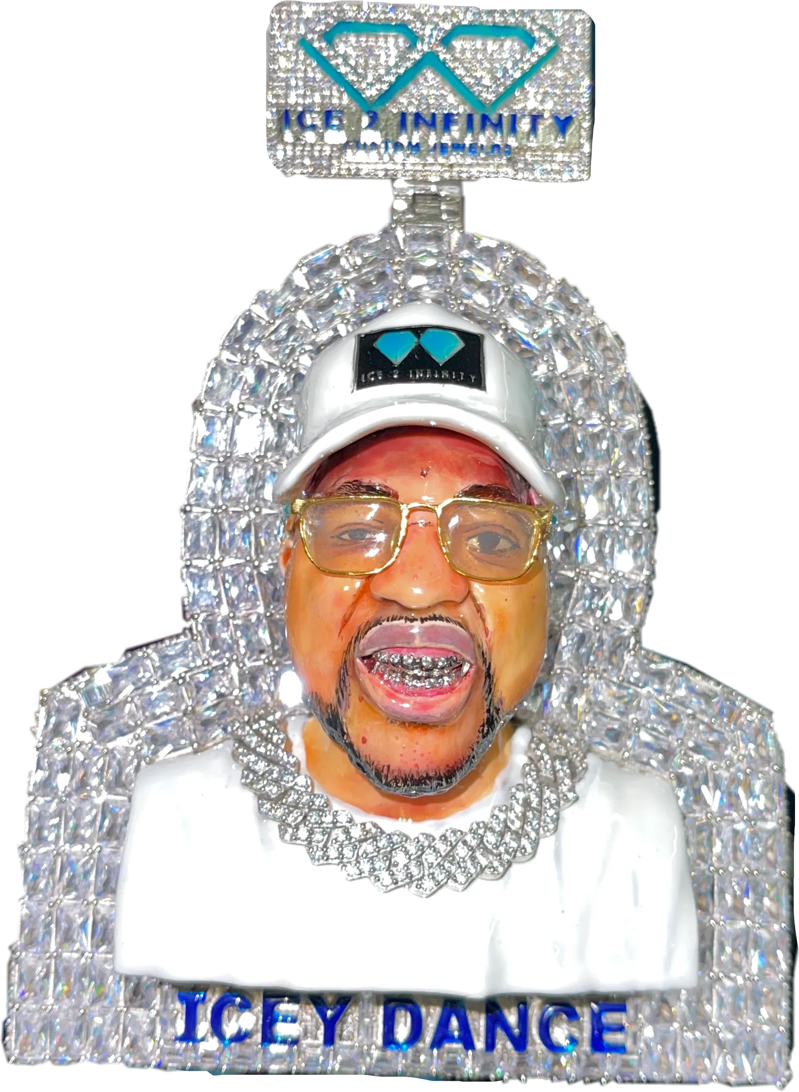 Icey Dance Face Pendant