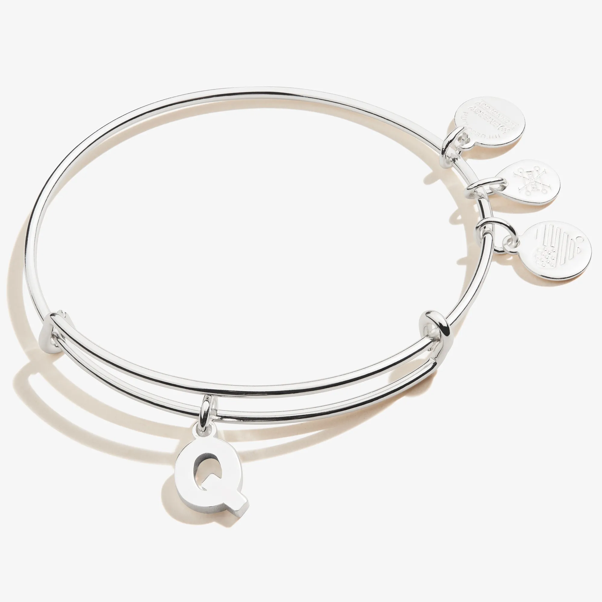 Initial Q Charm Bangle