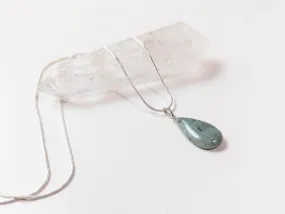 Jade Dew Drop Necklace