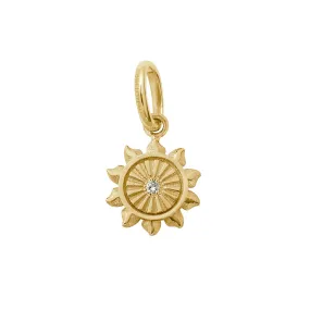 Lucky Sun Diamond Pendant