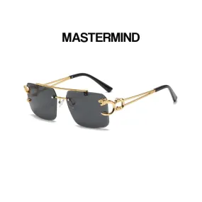 Mastermind - Gold & Grey Sunglasses