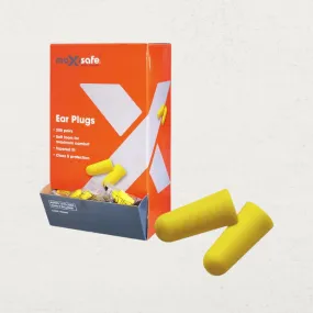 MaxiPlug Uncorded Ear Plugs Box of 200