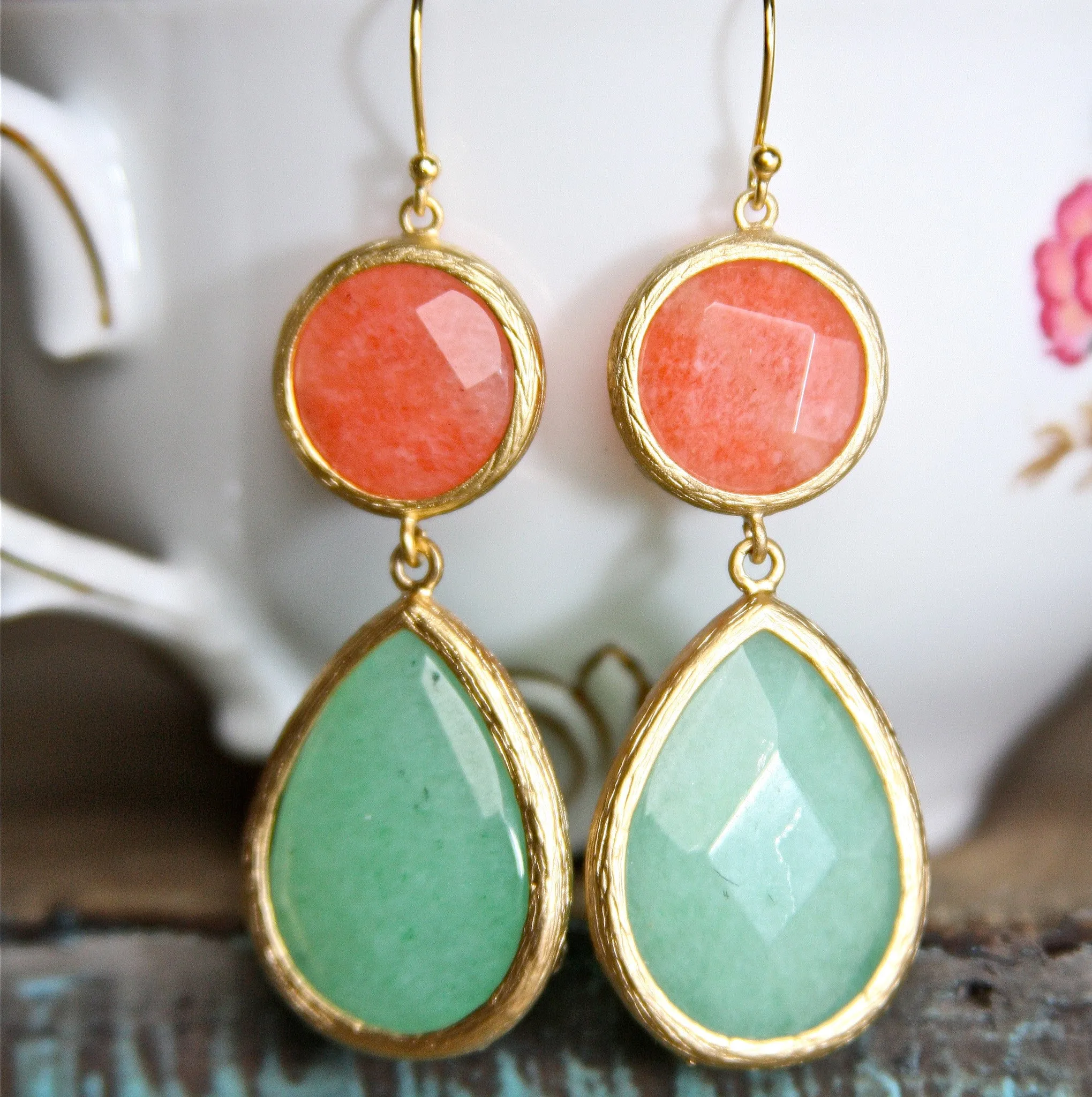 Medium Double Drop Earrings SALE