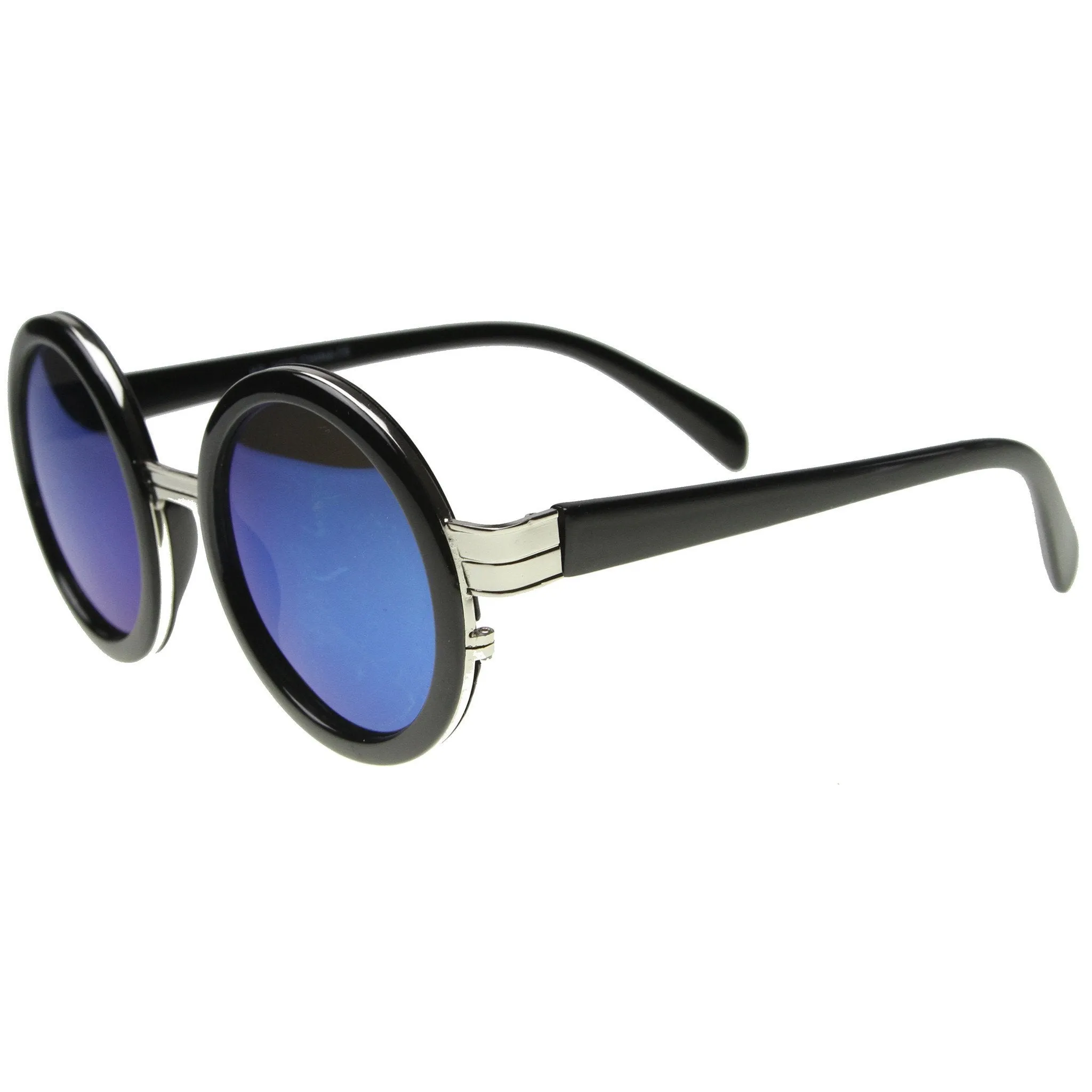 Metal Accents Retro Sunglasses