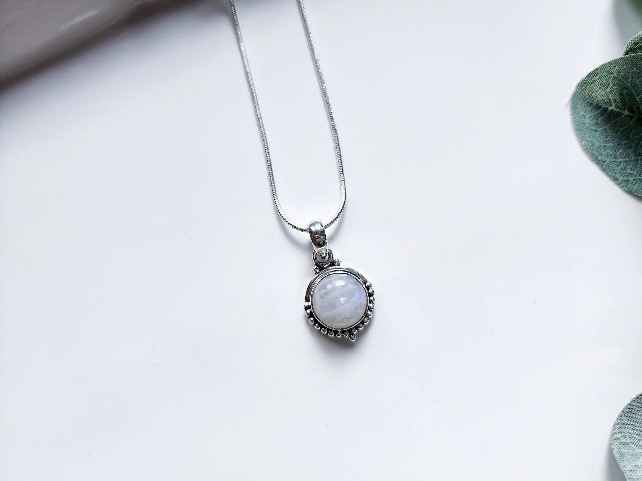 Moonstone Sterling Pendant