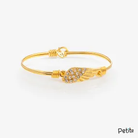 My Guardian Angel Wing Bangle Bracelet