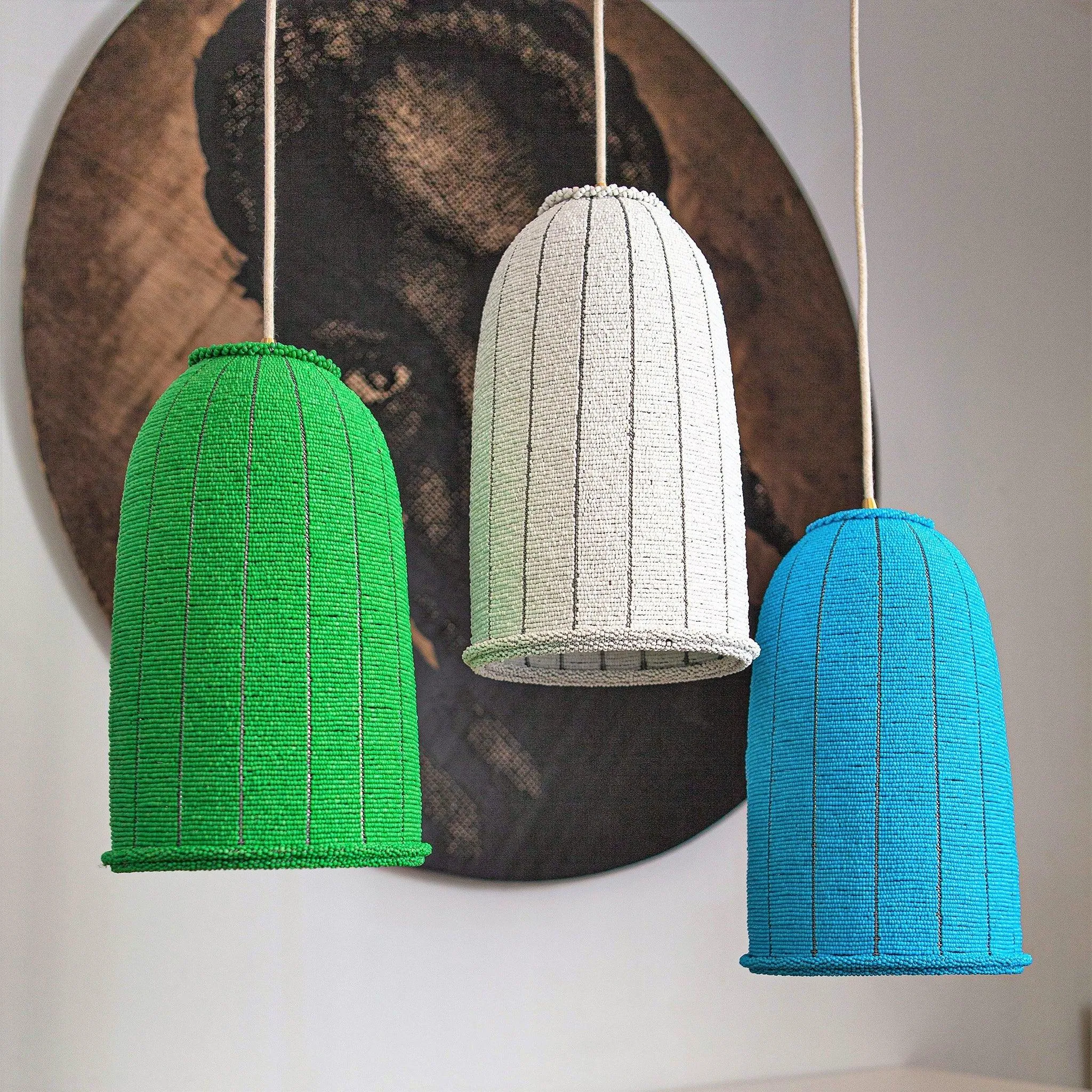 Naka Turquoise Pendant Light