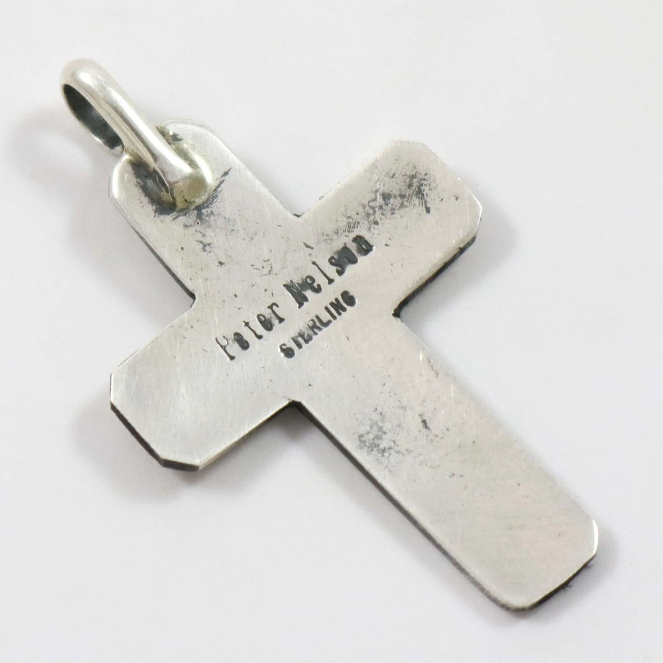 Overlay Cross Pendant