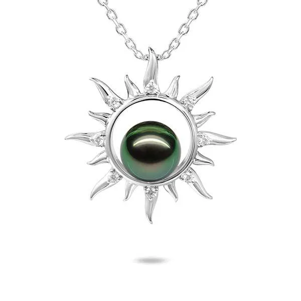 Pearl Sun Pendant