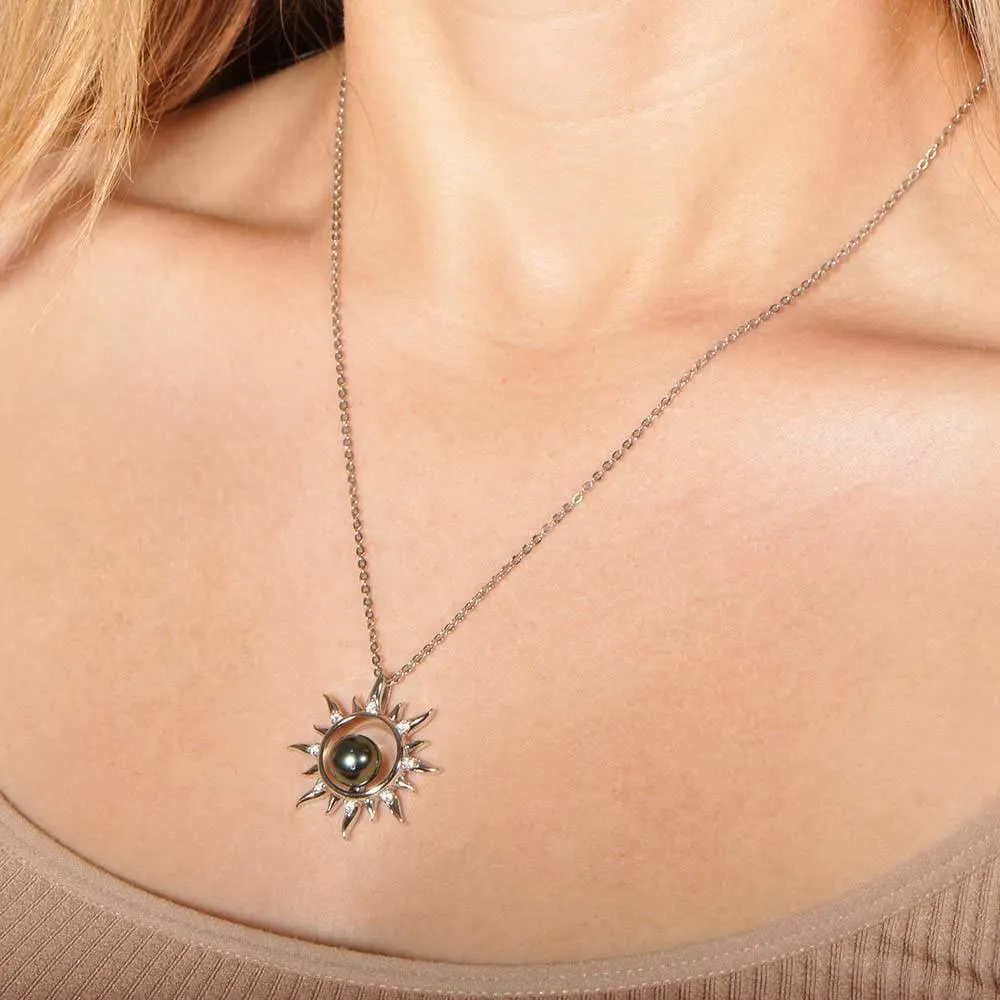 Pearl Sun Pendant