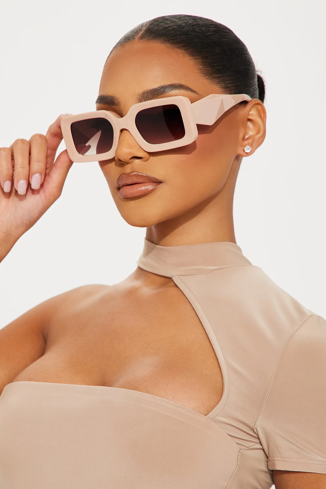 Poppi Passion Sunglasses - Nude