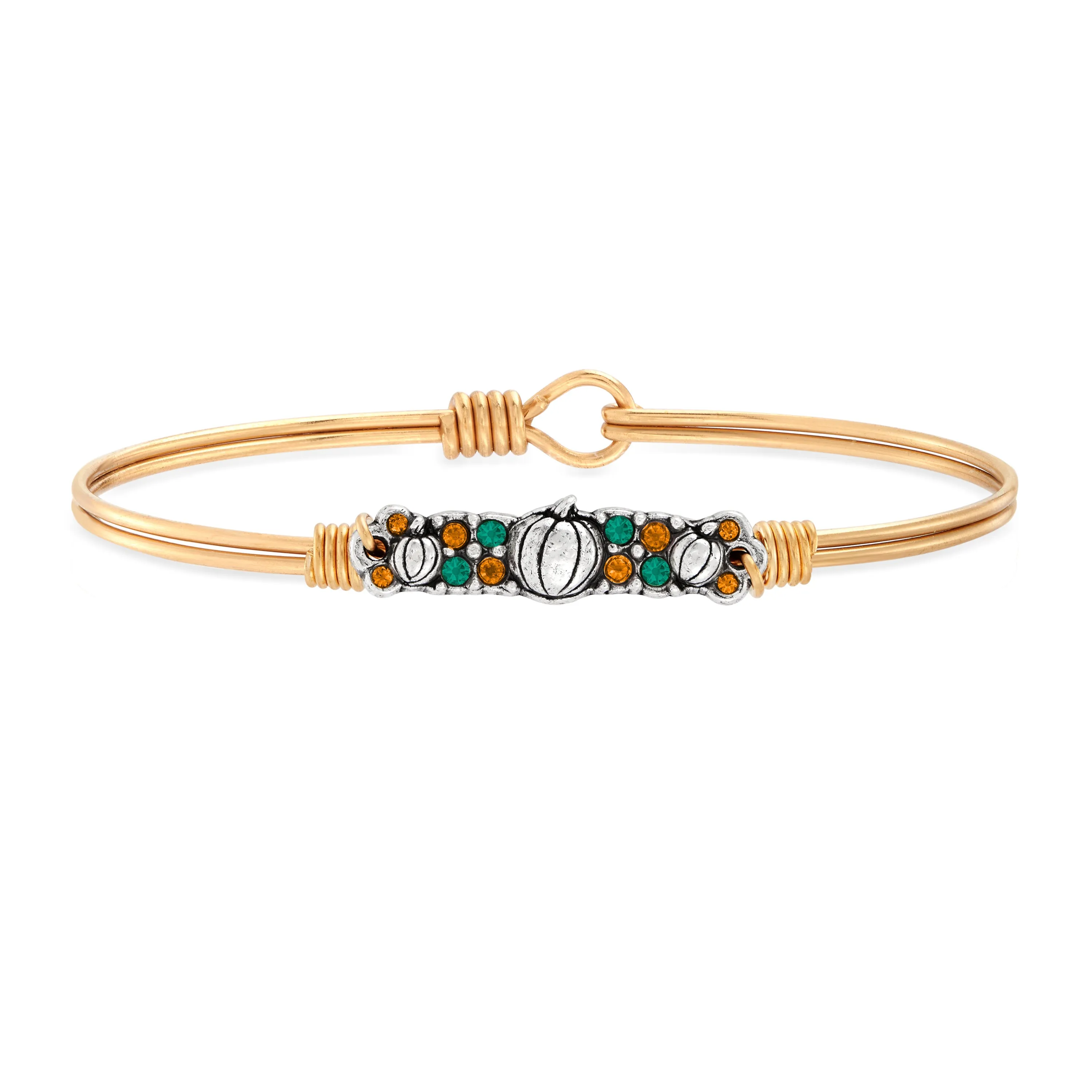 Pumpkin Medley Bangle Bracelet