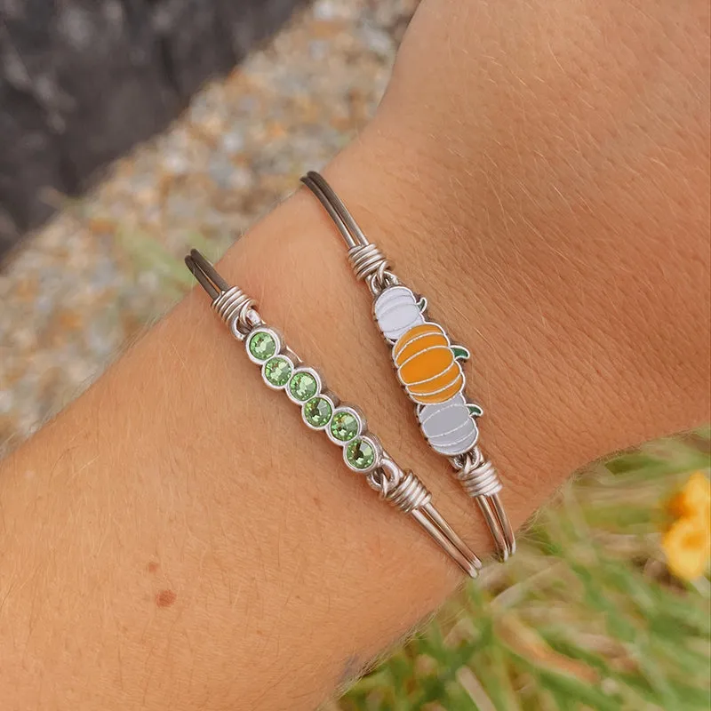 Pumpkin Patch Bangle Bracelet