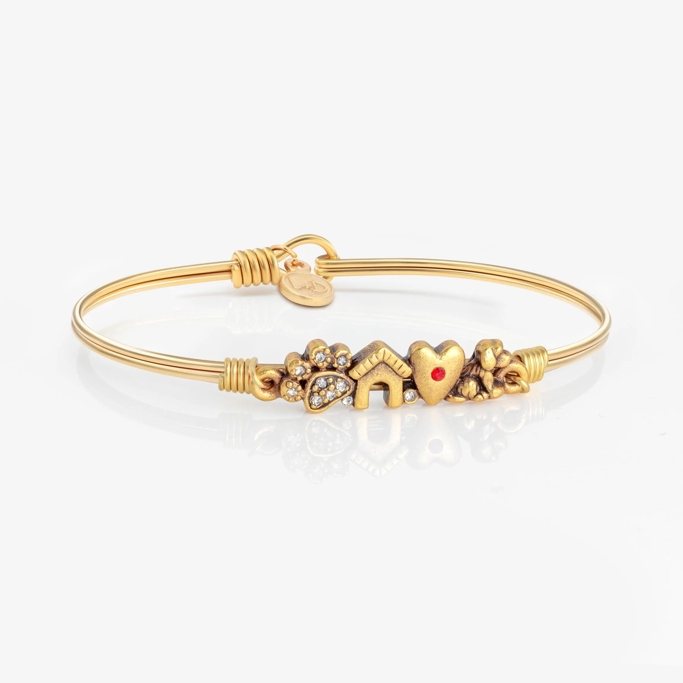 Puppy Love Medley Bangle Bracelet