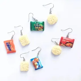 Ramen Noodles Drop Earrings 🍜