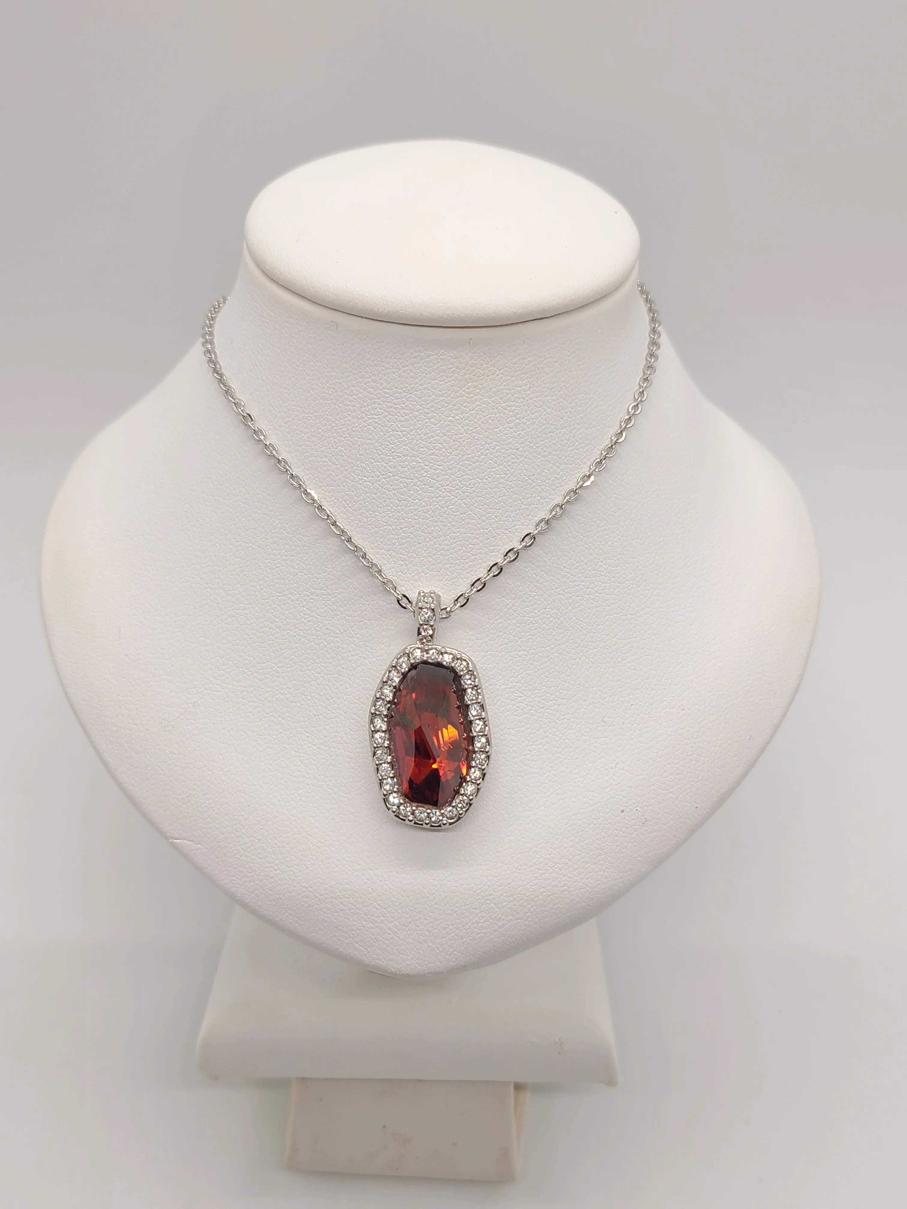 Red Stone Necklace