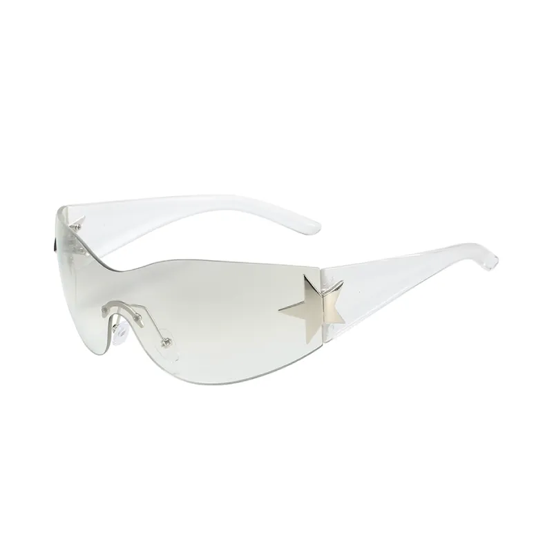 Rimless 'Star' Sunglasses