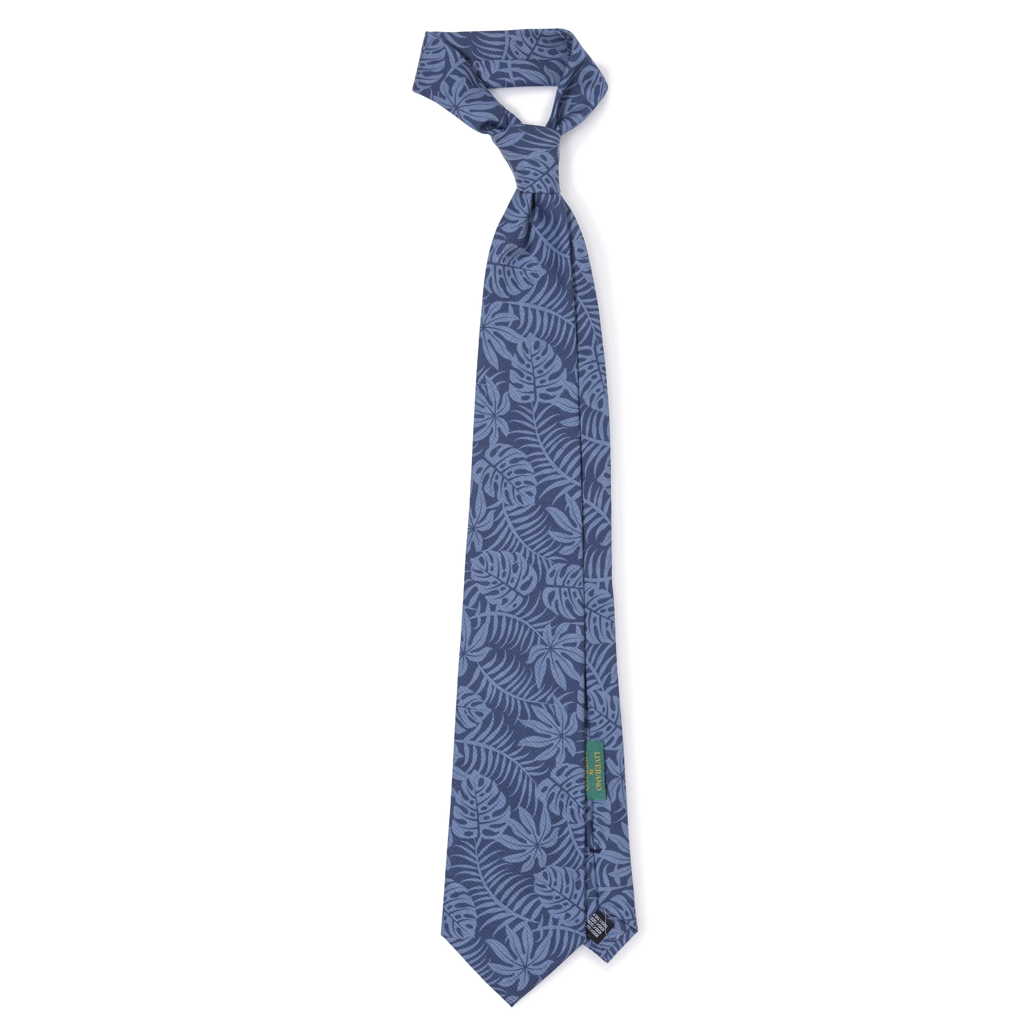 Silk Leaf Tie