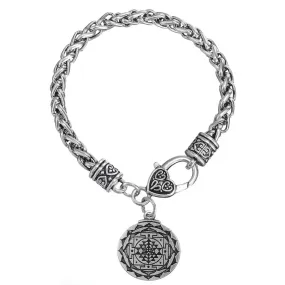 Sri Yantra Pendant Bracelet