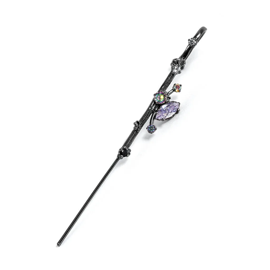 Star Dust Ear Pin [Black Unicorn gems]