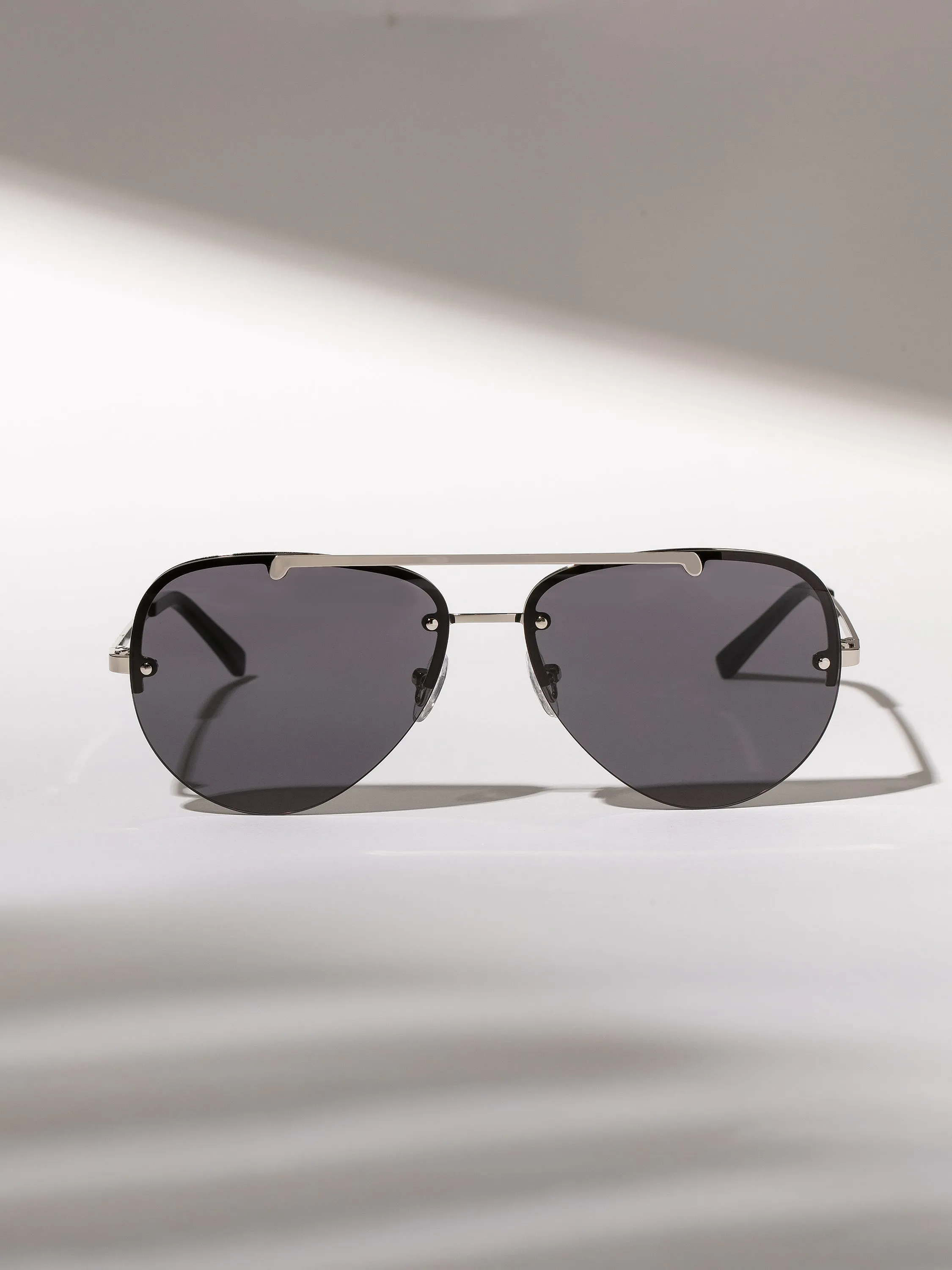 Straight Shooter Aviator Sunglasses