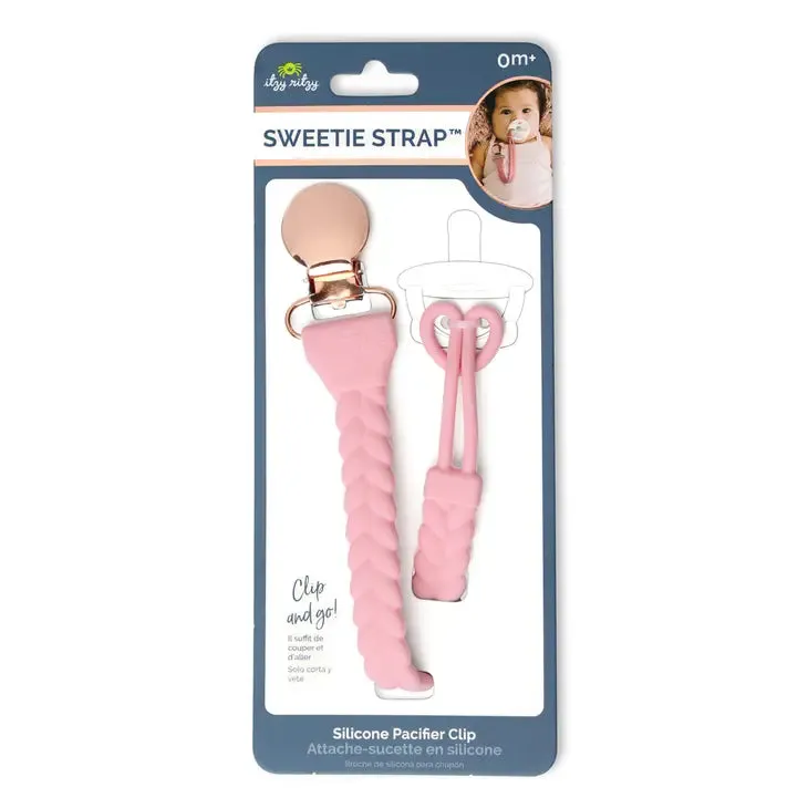 Sweetie Strap Silicone Pacifier Clip