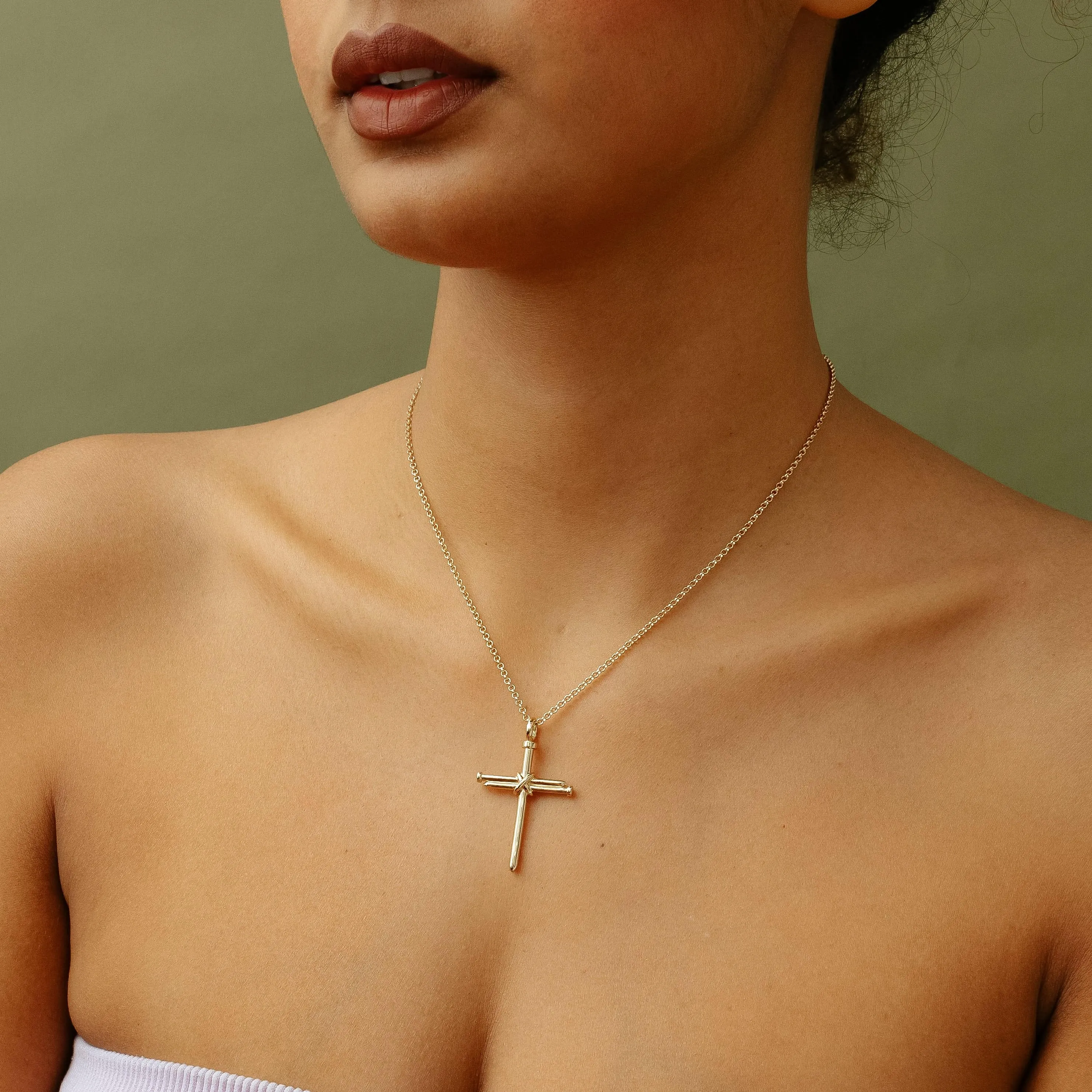 The Nail Cross Pendant