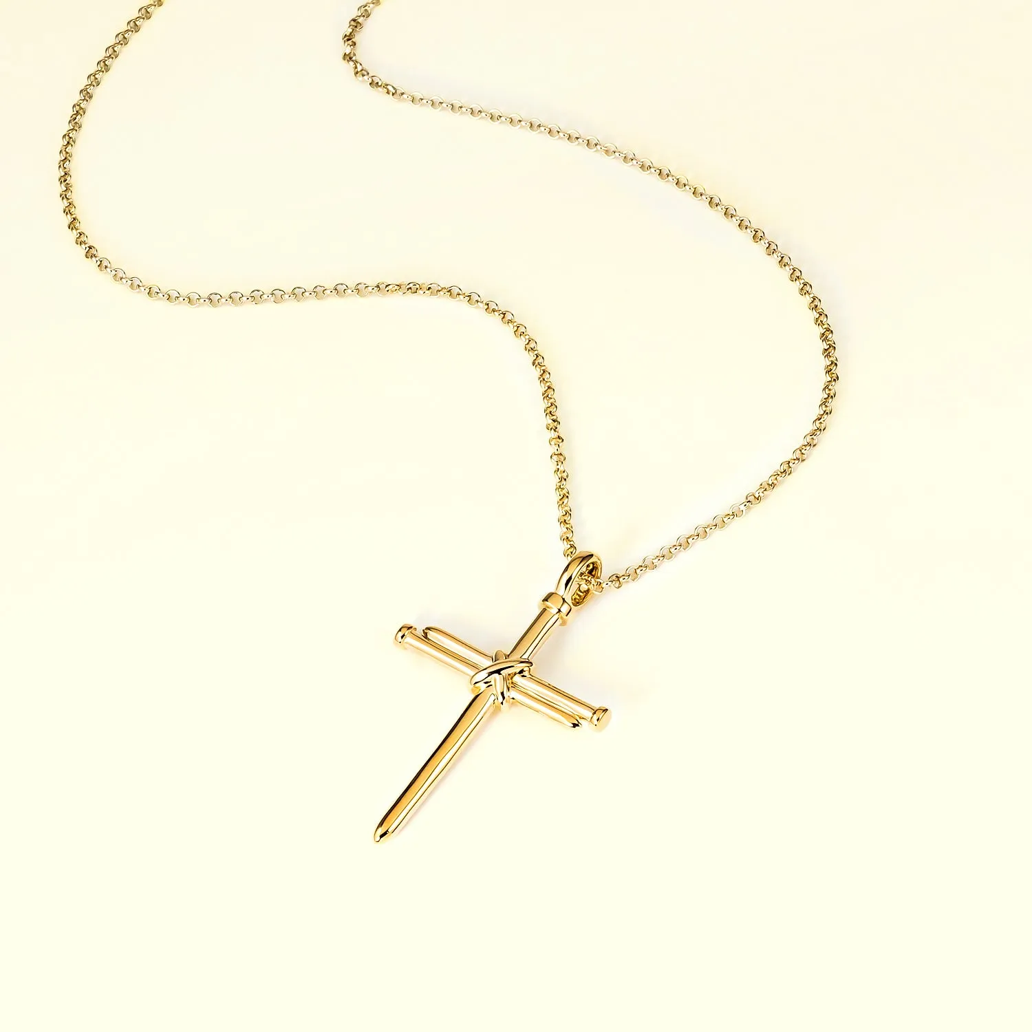 The Nail Cross Pendant