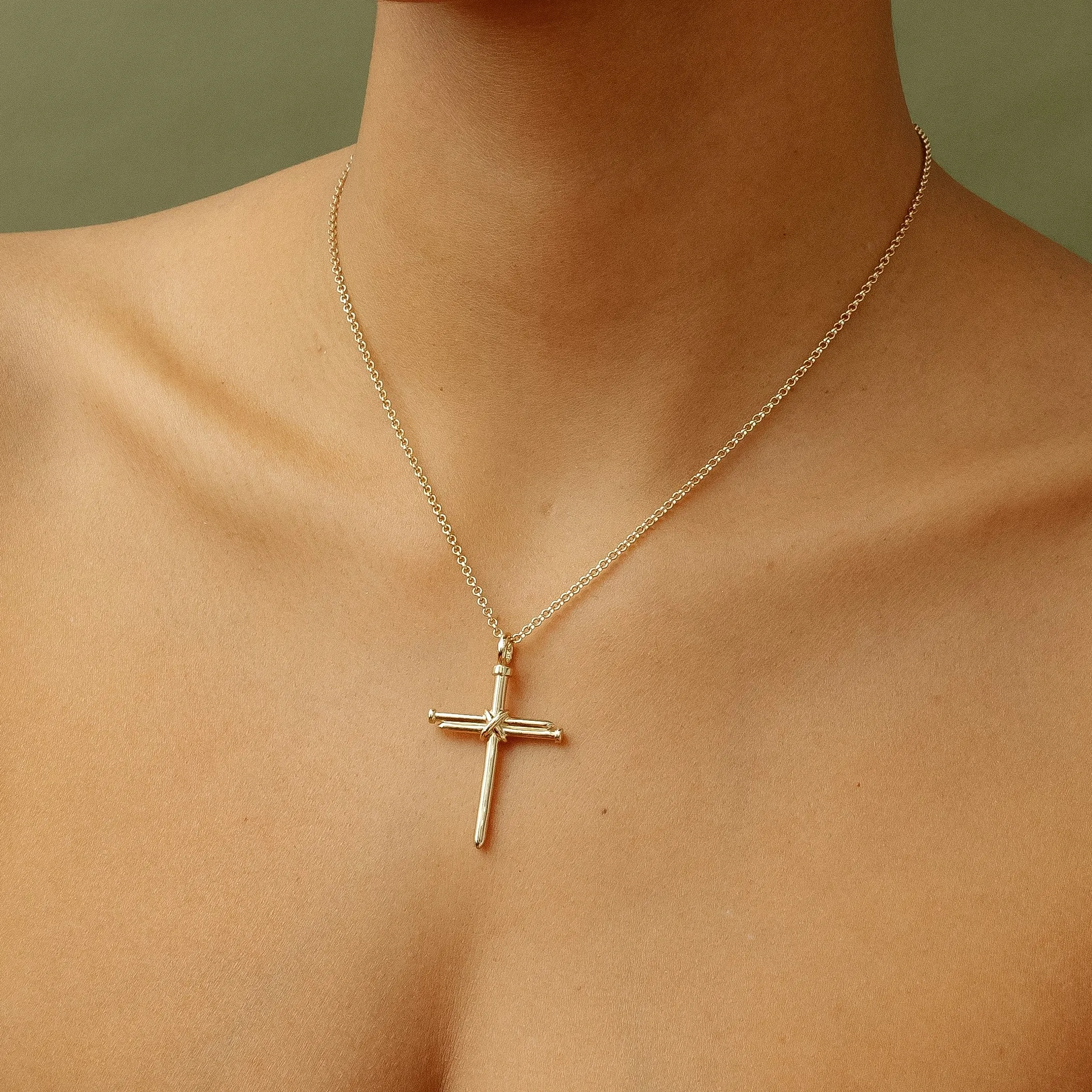 The Nail Cross Pendant