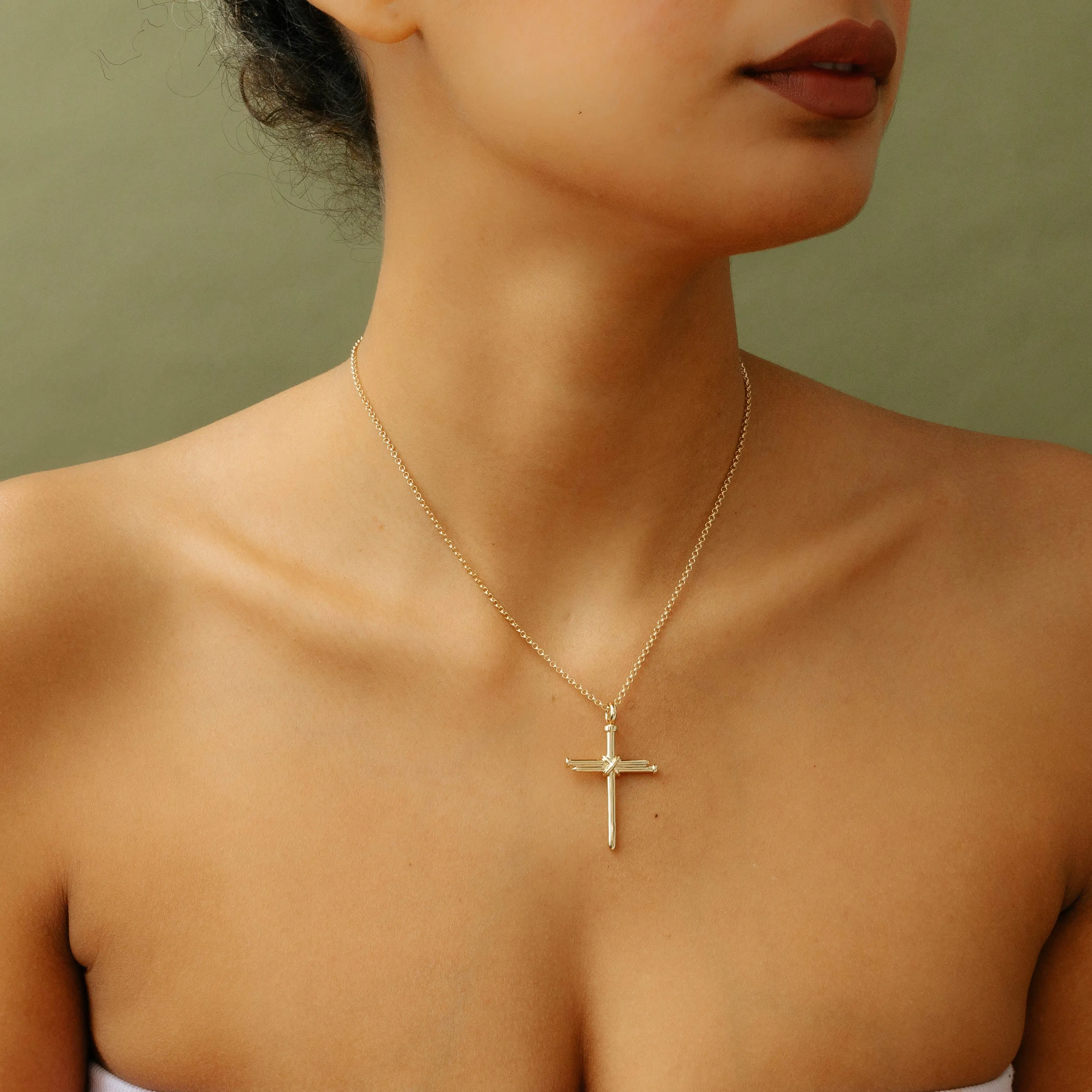 The Nail Cross Pendant