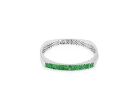 Toulouse Bangle 8mm 2.25 carat Tsavorite