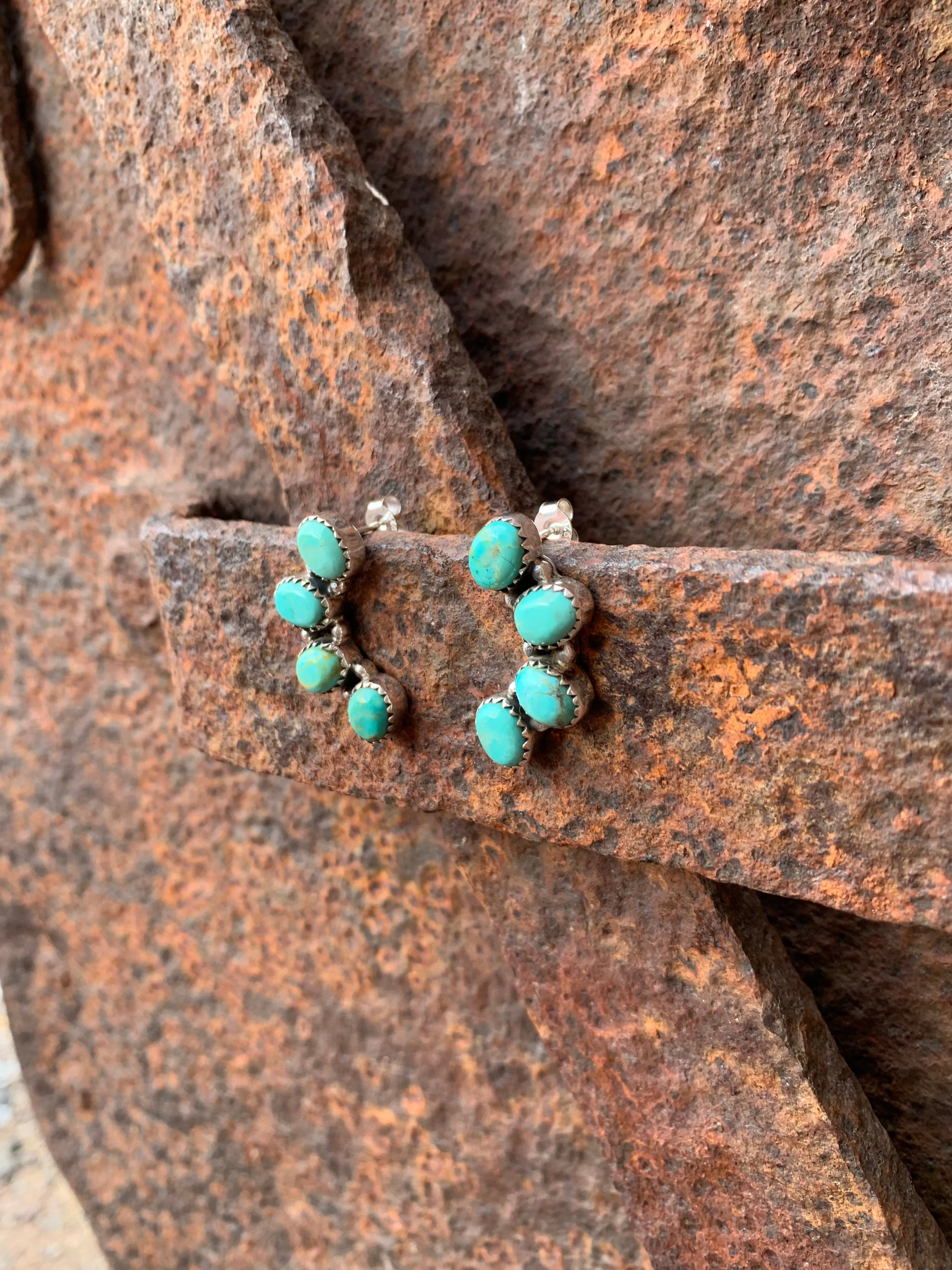 Turquoise Post earrings