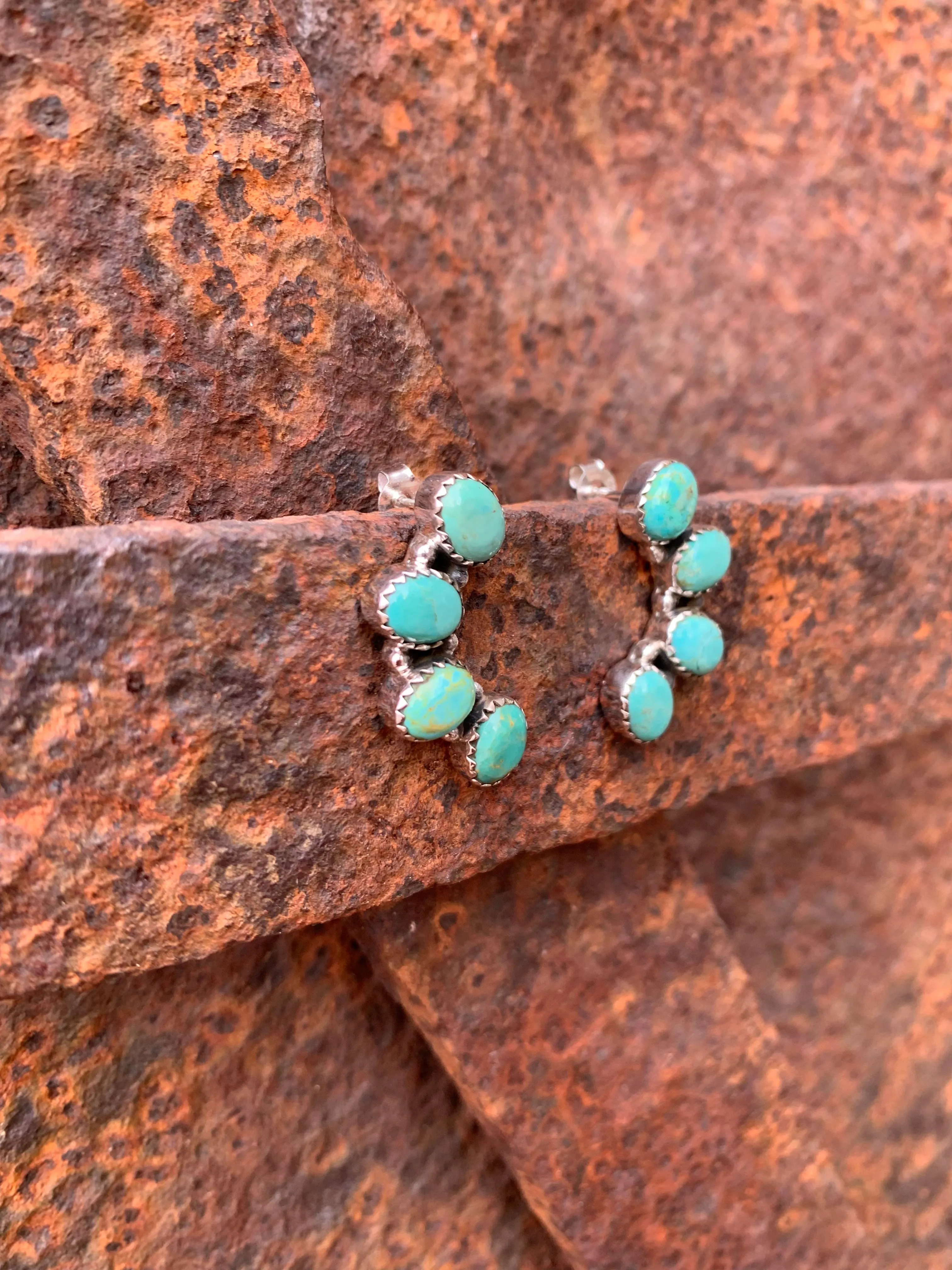 Turquoise Post earrings