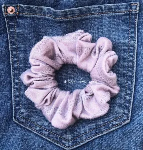 Unique Hair Scrunchies -  Lilac