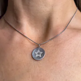 Vintage Diamond Star Pendant