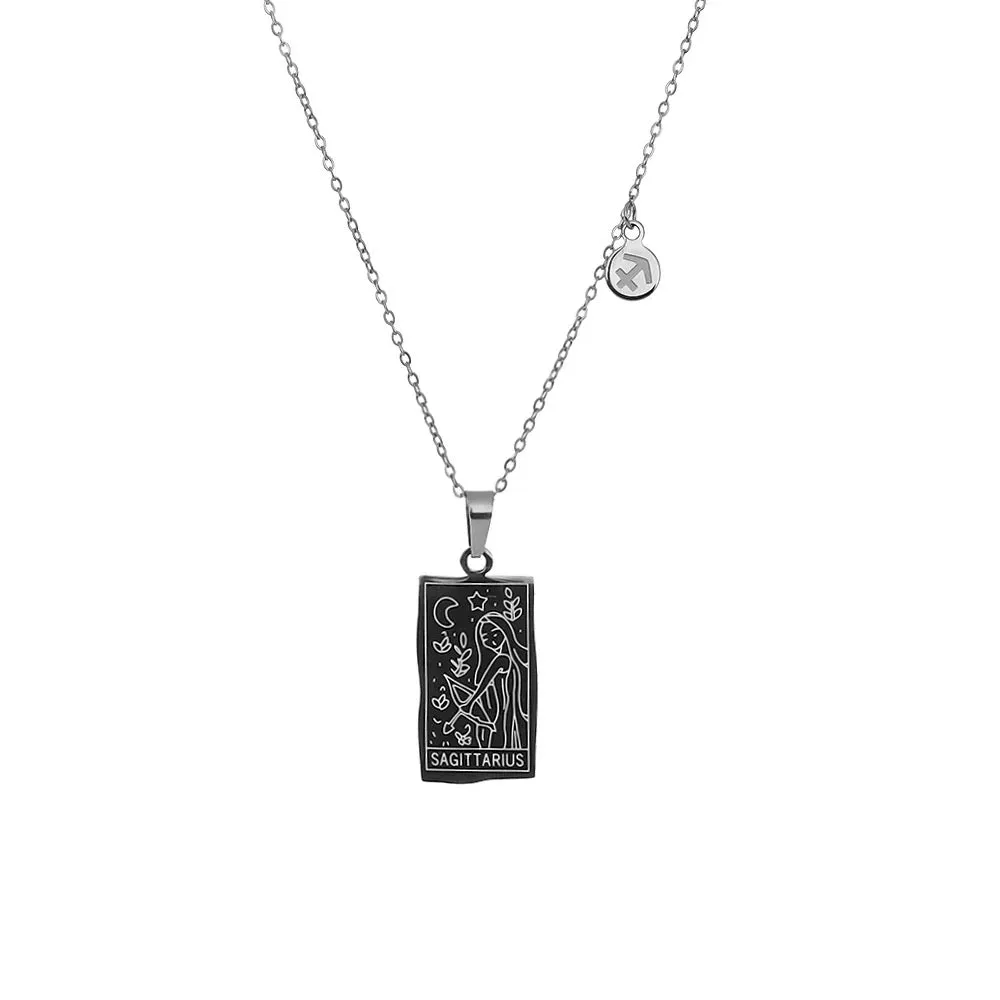 Zodiac Card Necklace